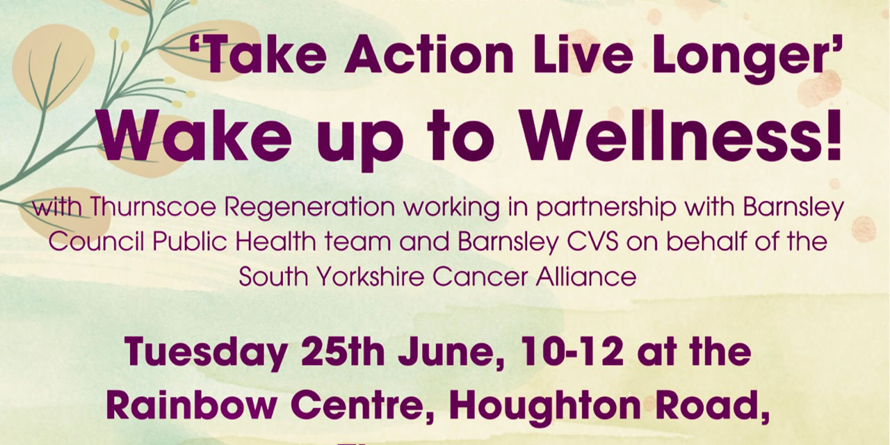 take action live longer - wake up to wellness